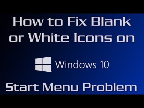 How to Fix Windows 10 Start Button and other Icon Failures