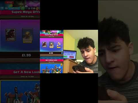 300 black men for only 2 pounds (clash royale)#shorts