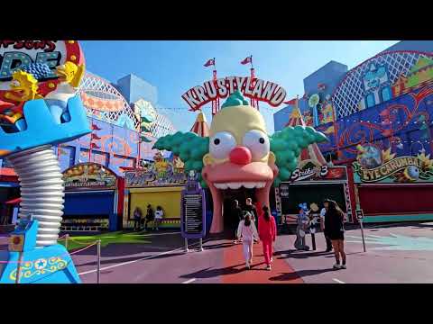 NEW! The Simpson Ride Full Ride POV | Universal Studios Hollywood