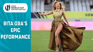 Download lagu Rita Ora opens RWC2021 with an exclusive performance! mp3 Download lagu Rita Ora opens RWC2021 with an exclusive performance! mp3