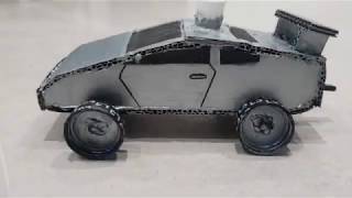 Air Powered Cardboard Car DT Project Step by Step Real Life Exhaust and Sound Balloon Power