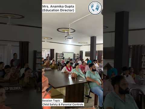 Mrs. Anamika Gupta Conducted Session on Child Safety and Parental Controls.