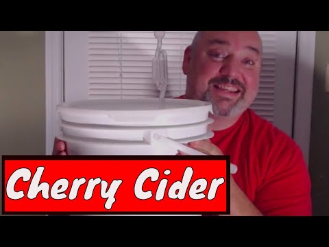 How to Make Cherry Cider | Small Batch Cider