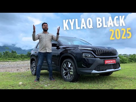 2025 Skoda Kylaq Prestige (Top Model) in Black Colour – Price, Features & Full Review!
