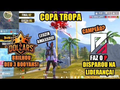 JÁ É CAMPEÃO?! FAZ O P DISPAROU NA LIDERANÇA! LOS GRANDES BRILHOU E DEU 3 BOOYHAS! -COPA TROPA FINAL