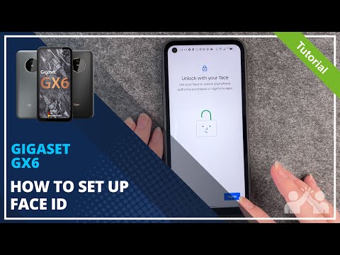 Gigaset GX6 - How to setup Face ID • 📱🙂 • 🔓 • Tutorial