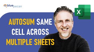 How to Sum Same Cell in Multiple Sheets in Excel | AutoSum Across Worksheets