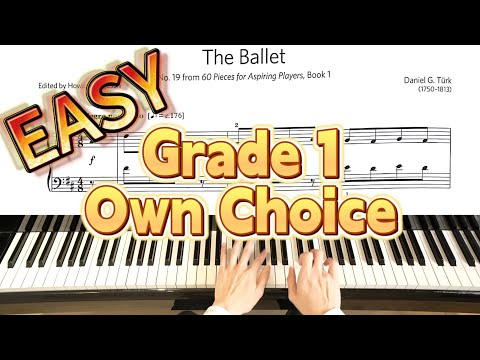 ABRSM Encore Book 1 The Ballet - Türk (Own Choice)