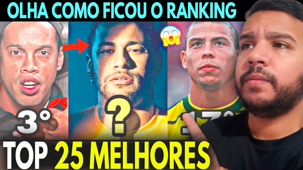 NOSSA! O JORNAL INGLÊS FEZ RANKING DOS 25 MELHORES JOGADORES DO SÉCULO! VEJA QUEM SÃO!