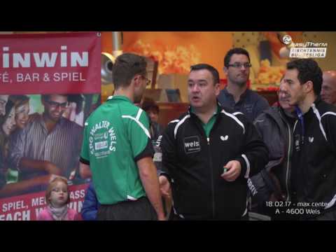 easyTherm Tischtennis Bundesliga: SPG Linz - Walter Wels 2017