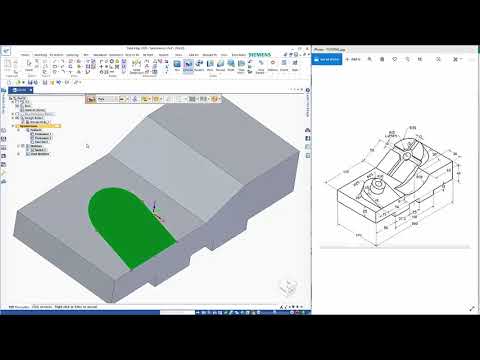 Solid Edge design tutorial using Synchronous Technology
