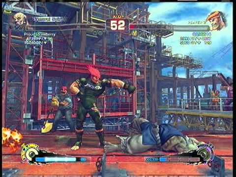 SSF4AE:  Gouken (ProudStrawberry) vs. Adon (QQ98814)  SD