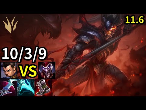 Xin Zhao Jungle vs Shaco - KR Master | Patch 11.6
