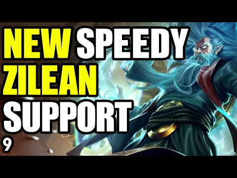 Zilean SUPER SPEED BUILD - Support Unranked to Diamond Season 13 ep 9