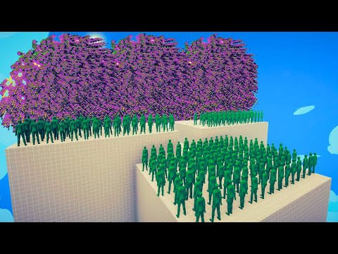 100x ZOMBIE ARMY + 2x GIANT vs 3x EVERY GOD - Totally Accurate Battle Simulator (TABS)