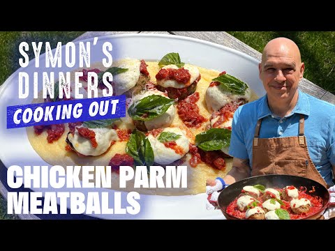 Michael Symon's Chicken Parmesan Meatballs with Soft...