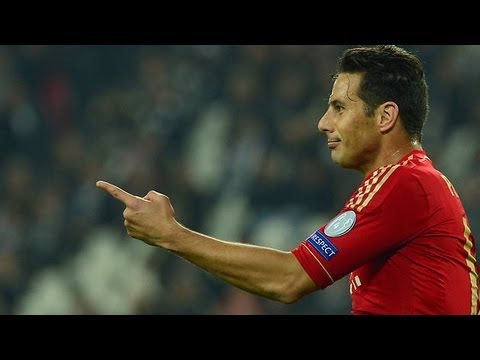 Claudio Pizarro Goal | Juventus Turin 0-2 Bayern München | 10.04.2013