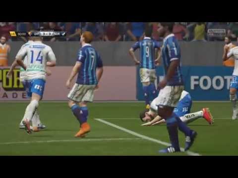 Djurgårdens IF vs IFK Norrköping - 3-3 - Allsvenskan (Fifa 16, Career Mode)