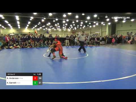 200 Lbs Rr Rnd 2 Ariyanna Anderson Tennessee Dual Vs Kailyn Garrett Michigan Dual
