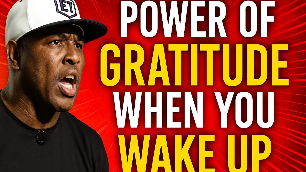 The Power of Gratitude When You Wake Up | Eric Thomas Motivation | Rise & Inspire
