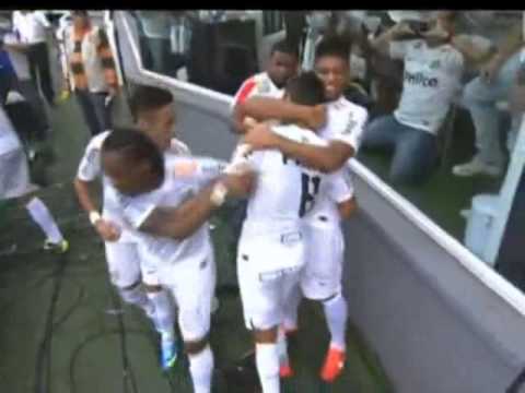 Santos 1 - Corinthians 0 Gol de Cícero