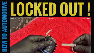 How To Open Your Lexus Door When The Key Fob Or Battery Is Dead