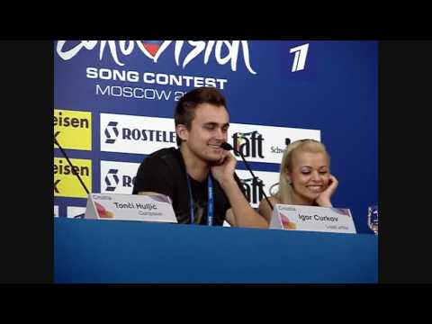 Eurovision Song Contest 2009 Croatia Igor Cukrov feat. Andrea  - Lijepa Tena (Spanish version)