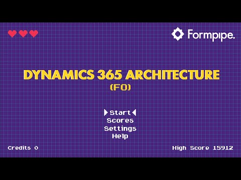 Formpipe's Dynamics 365 Architecture (Finance & Operations)