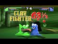ClayFighter 63⅓ Blob Full Playthrough