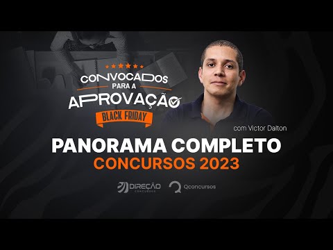 Concursos 2023: panorama completo para o próximo ano! Com Victor Dalton