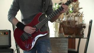 Video thumbnail for Ibanez Kiko 100  Sanitarium Metallica Cover by Gianluca Virdis Guitarist