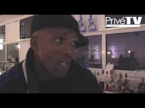 Jus'fine with Simon "Bassline" Smith at Club Prive Tallinn, Estonia 17.09.2009