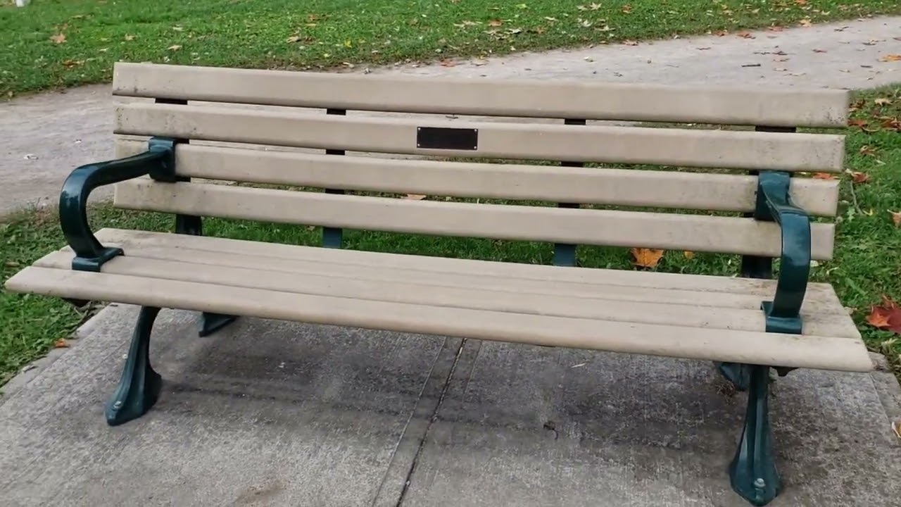 Memorial Benches in local Parks of Toronto Canada