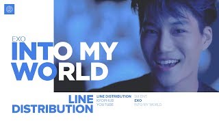 EXO - INTO MY WORLD (Line Distribution)