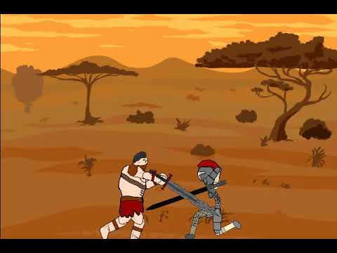 Barbarian VS Spartan | Short Animation