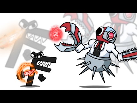 Alphabet Lore F Kills Creepy Rainbow Friends RED Part.4 ｜ RAINBOW FRIENDS ANIMATION