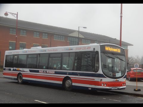 Lovely ZF! Paul S Winson Volvo B7RLE Wright Eclipse Urban FJU973 (AU06BPK) on EMR Rail Replacement