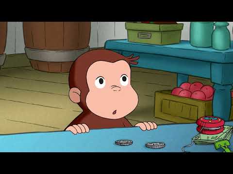 Capa de George, o Curioso | George vai às compras | Desenhos Animados em Português