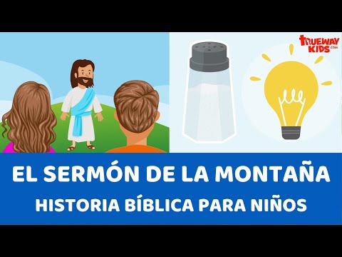 El Sermón de la montaña - Historia bíblica para niños