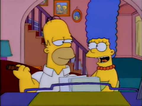 Homer and Marge - Those Were the Days
