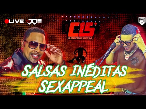 SALSA INEDITAS DE SEXAPPEAL  EN VIVO DJ JOE CATADOR C15