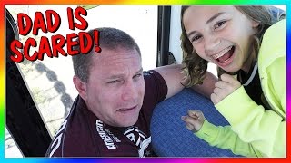 DAD FREAKS OUT ON A FERRIS WHEEL! | We Are The Davises