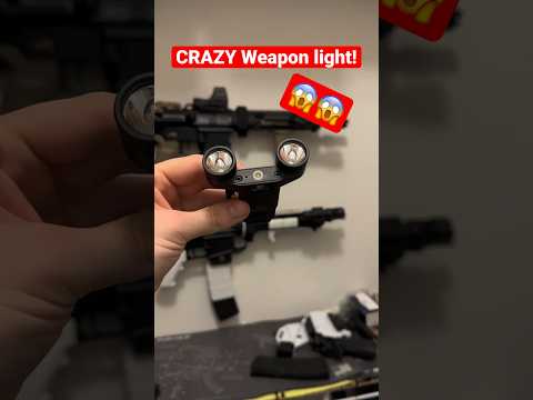 CRAZY weapon light 😱 #shorts #demolitionranch #edc #light