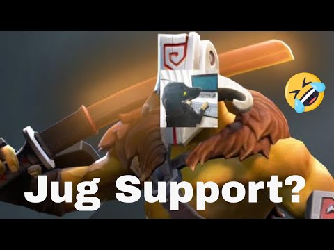 Dota 2 Juggernaut Support? Carry? 多塔 2 剑圣 辅助？后来居上？| First time Juggernaut player | 第一次玩剑圣