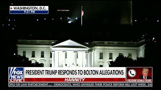 Trump on Bolton: 'He broke the law'