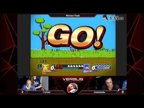 Versus Weekly 5/7/15 - Winners Finals - NickRiddle (Brawler) vs. ESAM (Pikachu) - Smash 4