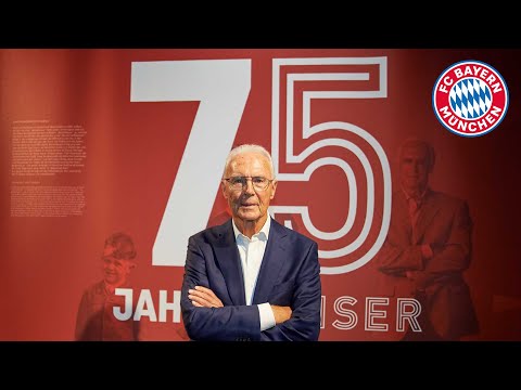 Imperial honor for Franz Beckenbauer in the FC Bayern Museum | 75 years of KAISER