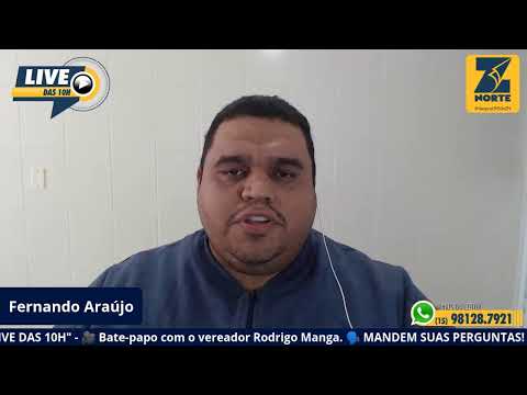 🎥 Bate-papo com o vereador Rodrigo Manga