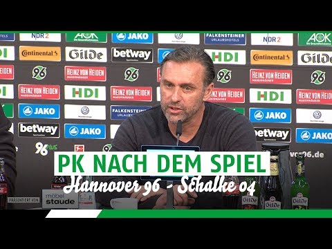 PK nach dem Spiel | Hannover 96 - Schalke 04