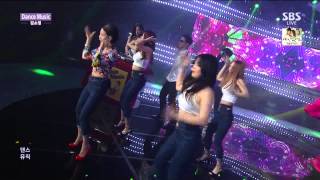 (150823) Kim So Jung - Dance Music @ SBS Inkigayo
